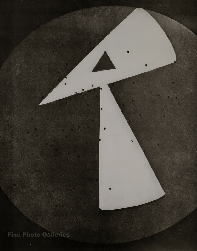 1927/75 Vintage MAN RAY Rayogram Photogram Abstract Photo Engraving Art 12×16