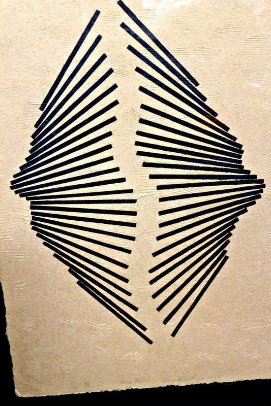 "French Roast" Relief Collagraph oil Based Ink on Yucatan Paper Donn Rawlings gallery
