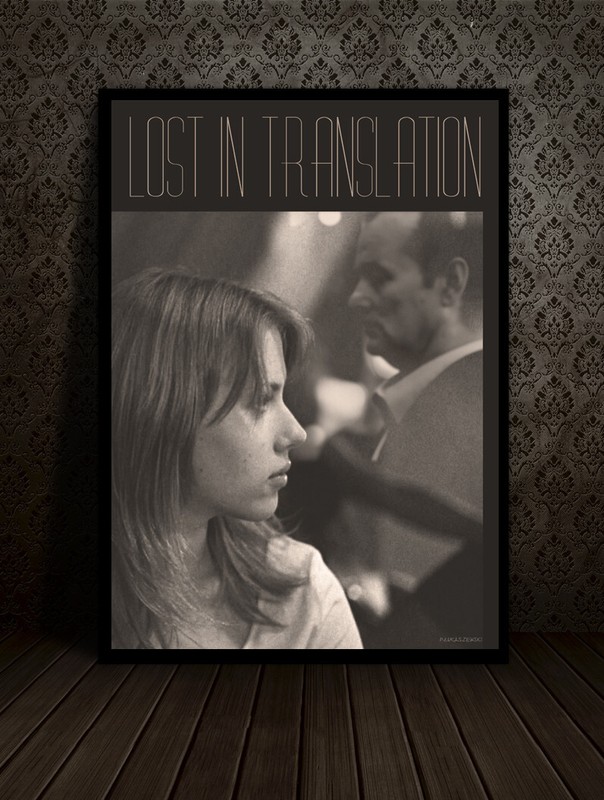 LOST IN TRANSLATION — polish poster print Scarlett Johansson Sofia Coppola