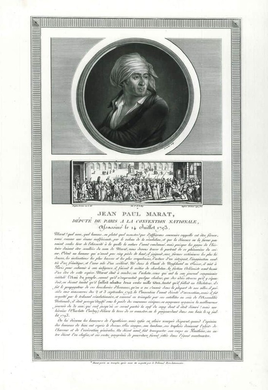 Portrait of Jean-Paul Marat
