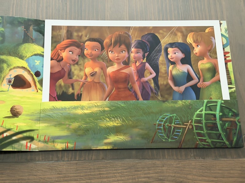 Disney Store TinkerBell Legend of NeverBeast Limited Edition Lithograph Set 2015 gallery