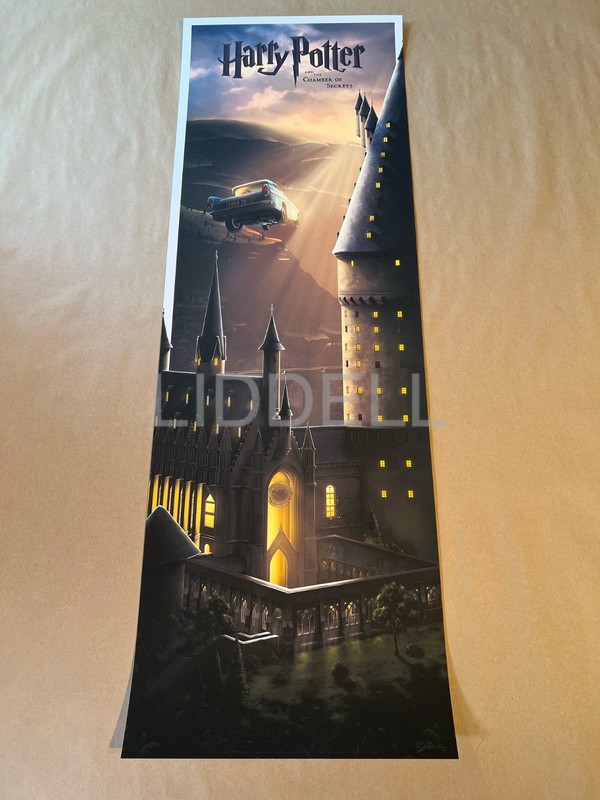 Mondo Style Ben Harman Harry Potter Hogwarts 7 Print AP Set Signed / #d 3 of 5 gallery