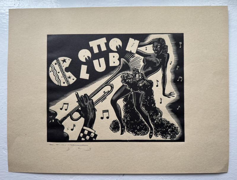 Art Forger Earl Marshawn (E.M.) Washington Woodcut Art Prints collection gallery