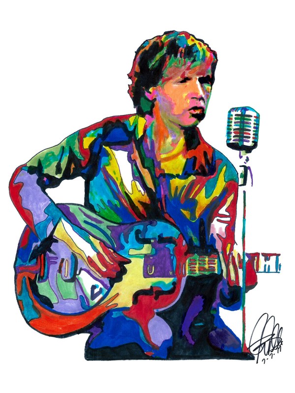 Beck Guitar Rap Rock Pop Music Poster Print Wall Art 18x24 gallery