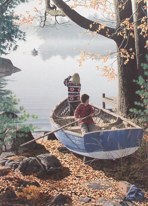 David Ward – In Times Past – 500 S/N Limited Edition – Size 16-1/2″x 21-3/4″