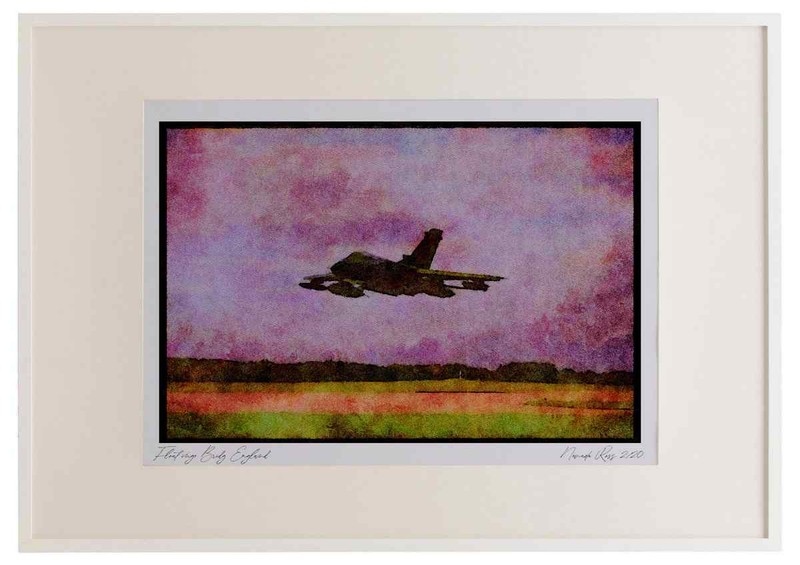 359049 Panavia PA 200 Tornado IDS, German Air Force Watercolour Picture Frame