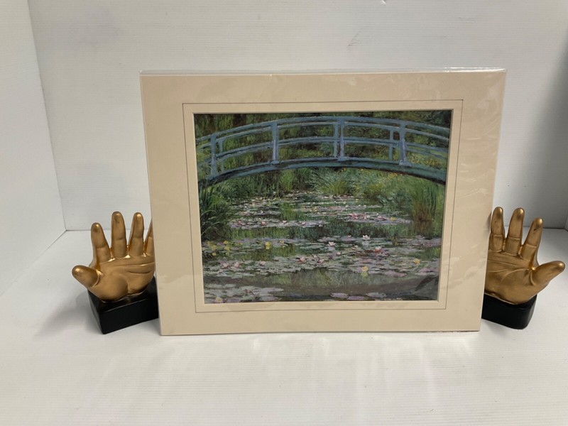 AF MARIE-LOUISE FRAMED PRINT WATER COLOUR IMPRESSIONIST – UN-OPENED 35.5CM BY 28