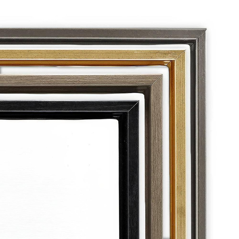 Forest Bird Nest on Branch by Tina Higgins Designs, Inc. Gold Floater Frame Natu gallery