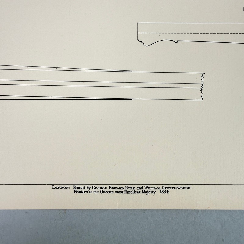 Pauly's Specification 1814 Firearm Patent Lithographic Print 22x15 on Laid Paper gallery
