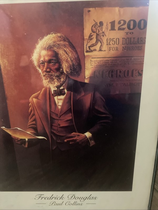 Vintage Frederick Douglass picture by Paul Collins gallery