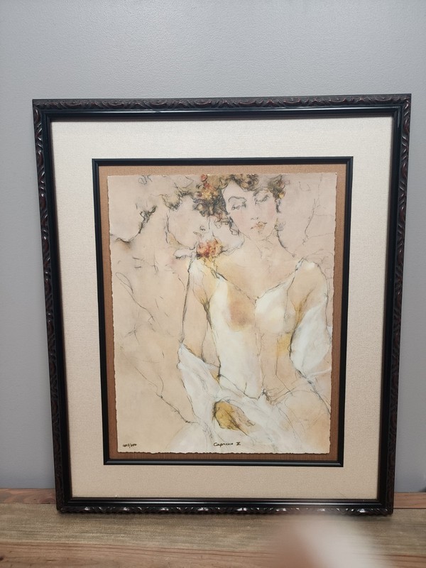 Gary Benfield “Capriccio 2” Limited 402/650 Framed 19″x22″