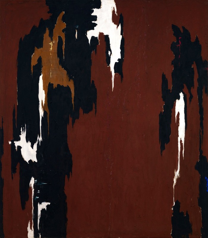 Clyfford Still: 1946-H (Indian Red and Black) Archival Quality Fine Art Print