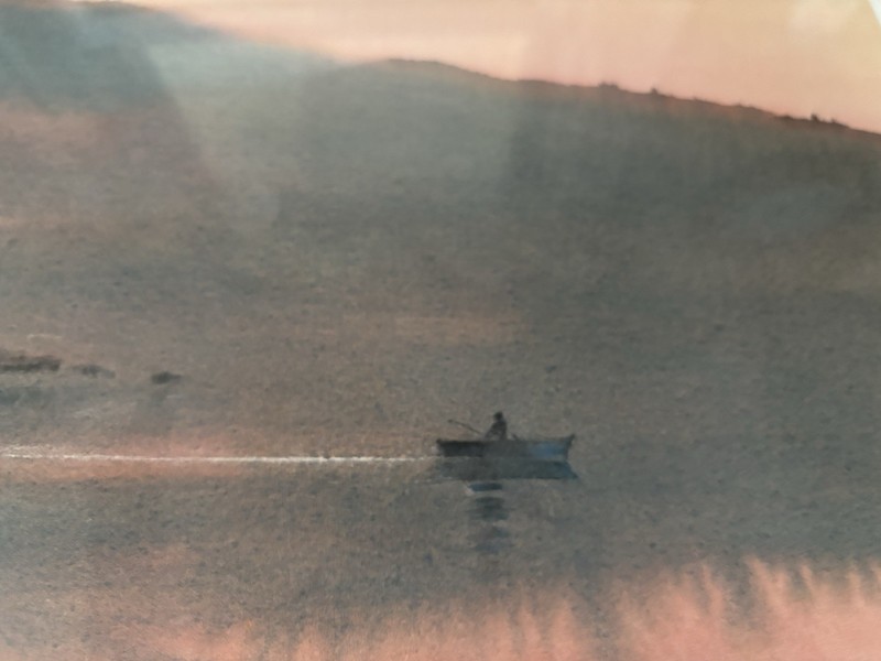 Nita Engle Fishermen At Dawn Print. 1987 Signed Numbered 140/950. Framed. Nice! gallery