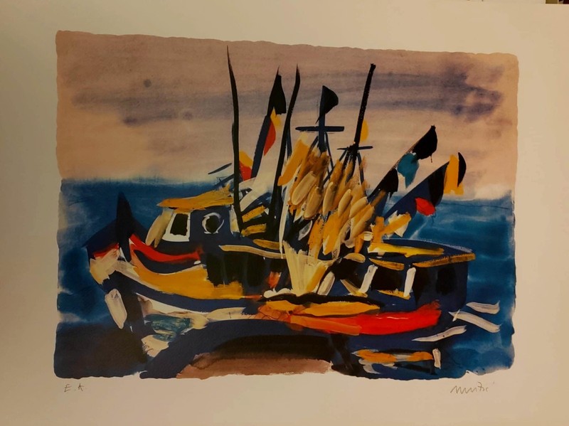 Edo Murtic – Litograph / Hand signed,50 x 70 cm,2003 year