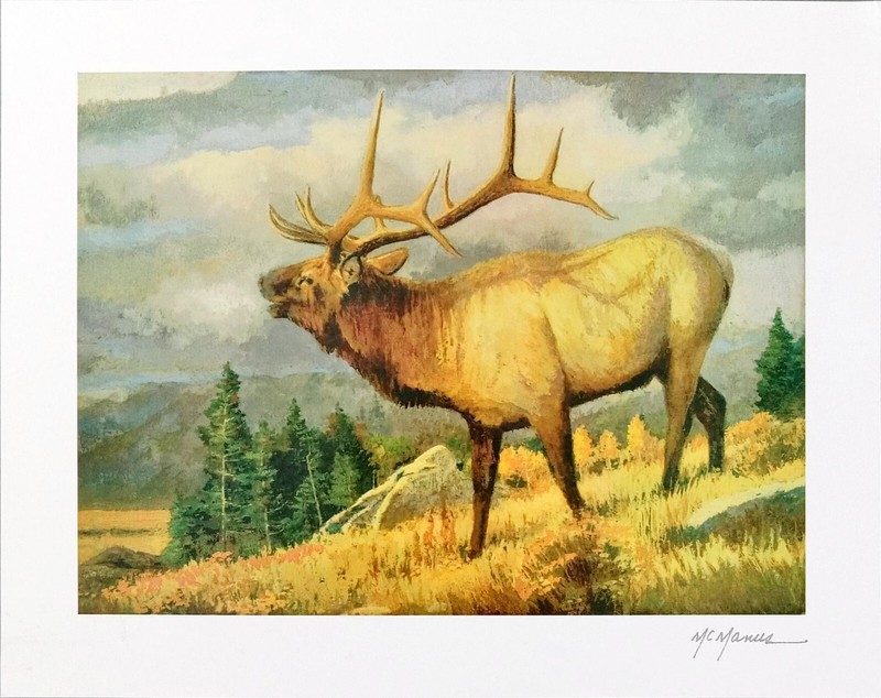 Pat McManus “September Song” Seriolithograph” Park West 7” X 9 3/8” w/ COA 2015