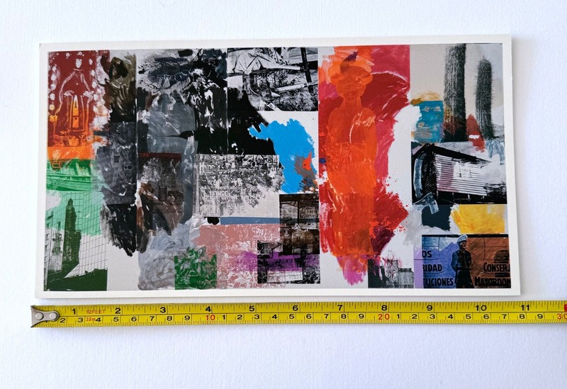 ROBERT RAUSCHENBERG 2010 Offset Color Lithograph gallery