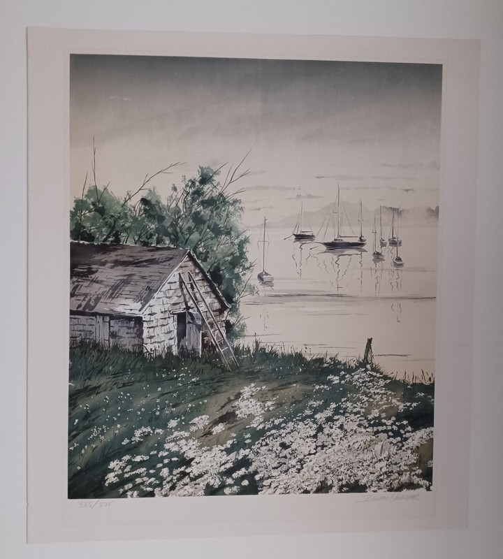 Donald Voorhees Waterfront – Signed & Numbered Print #335/375