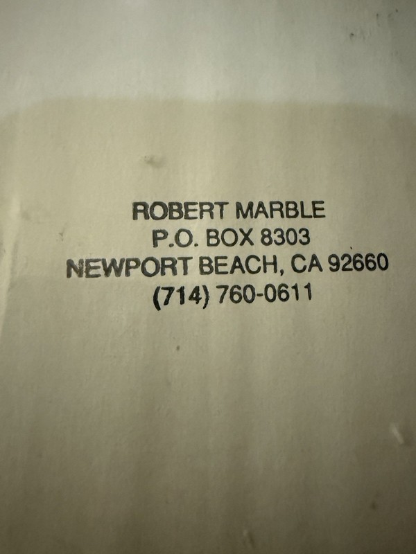 Robert Marble "Workout ‘til" Signed Lithograph 5x7 Print very nice 8x10 Matte gallery