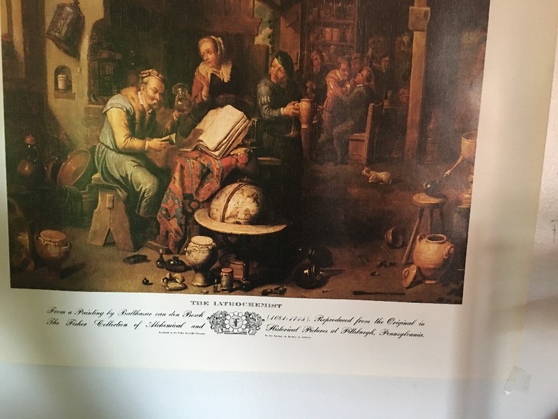 The Latrochemist By Van Den Bossche 1681-1715 Print 19 X 24 Inch gallery