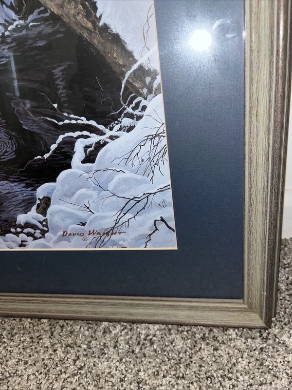“Shawnee Hunter” By David Wright W/ COA Gray Stone Press gallery