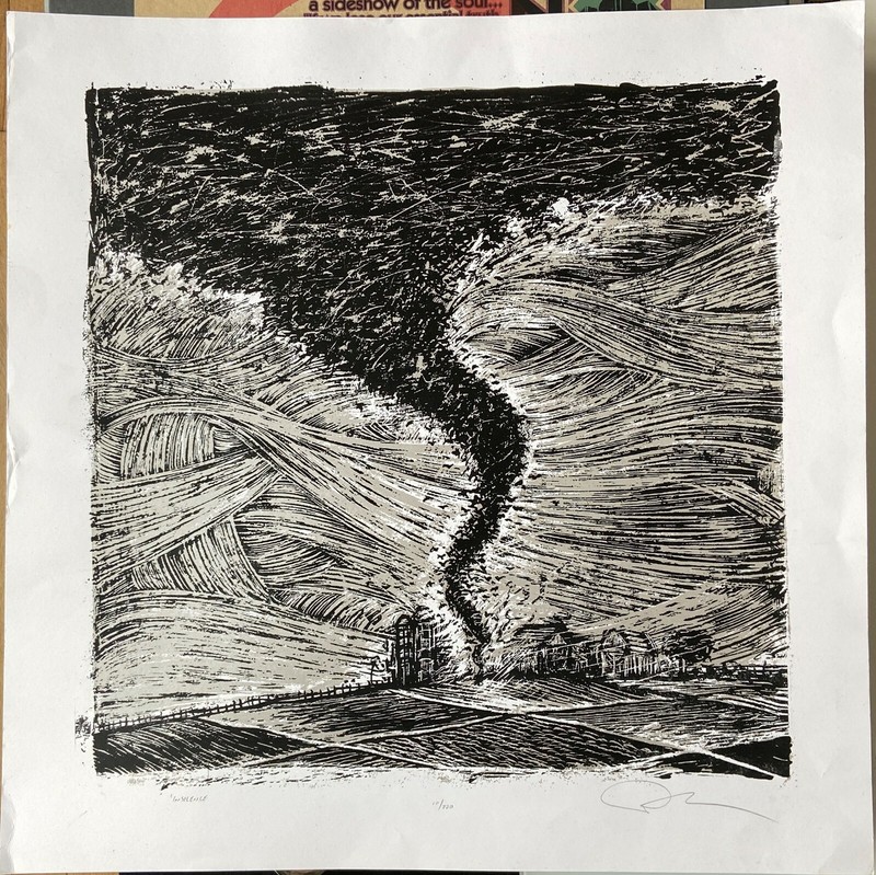 In Silence: 2008 Art Print, Signed Numbered Dan Grzeca Silver Edition Run of 225