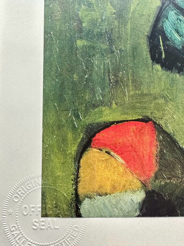 "CHILD WITH A DOVE" IMPRESSIONIST U.K. LITHOGRAPH PRINT By PABLO PICASSO gallery