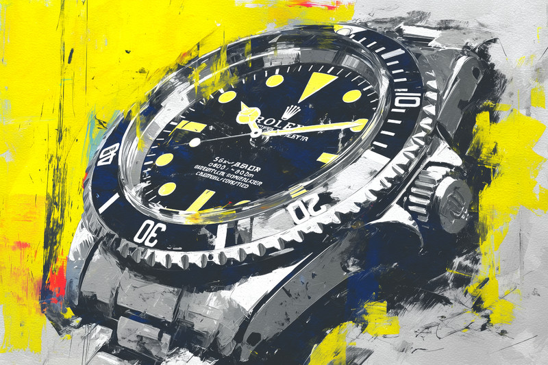 Rolex Watch Pop Art 36×24 Giclée Art Print Ltd 1/25 Signed COA Rombley H5