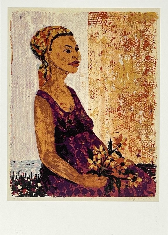 Betye Saar (b. 1926) Anticipation, 1961 – MOMA 2019 Art Print Card 4.25”x6”