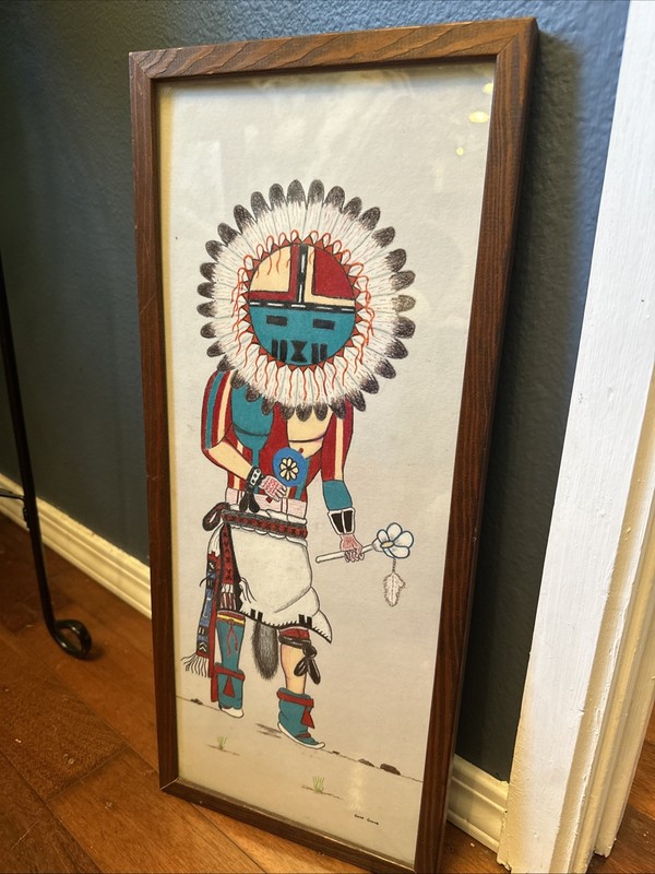 Artwork By Gene Grove TAWA KACHINA Tawakatsina Grand Canyon Native American Hopi