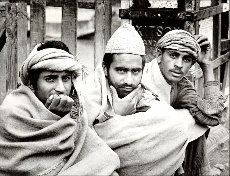 1983 Vintage Print 1978 Srinagar Kashmir India Men Man