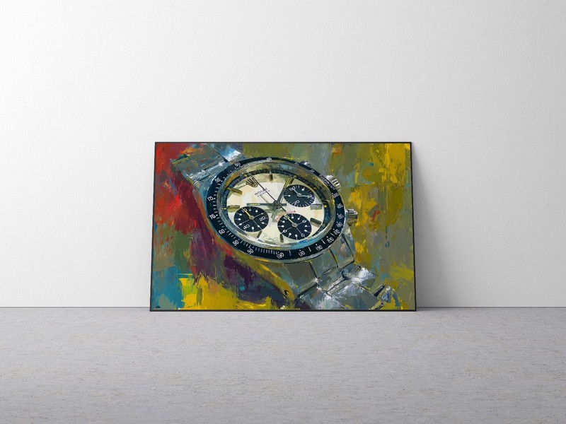 Rolex Watch Pop Art 48x32 Giclée Art Print Ltd 1/25 Signed COA Rombley H11 gallery