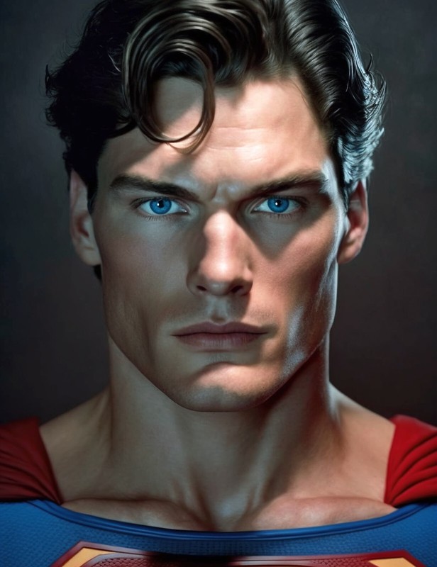 «Superman» 8.5″ x 11″ Giclée Fine Art Print Limited Edition of 20 Hand-Numbered