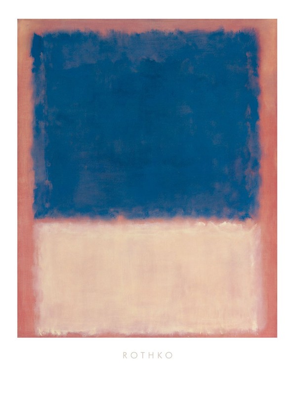 No. 203, 1954 by Mark Rothko Art Print – Abstract Poster 23.5×31.5