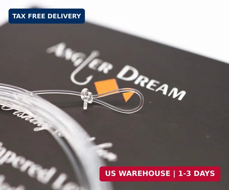 3 Pack Fluorocarbon Fly Leader 9FT 0x/1x/2x/3x/4x/5x/6x/7x Fluorocarbon Tapered gallery