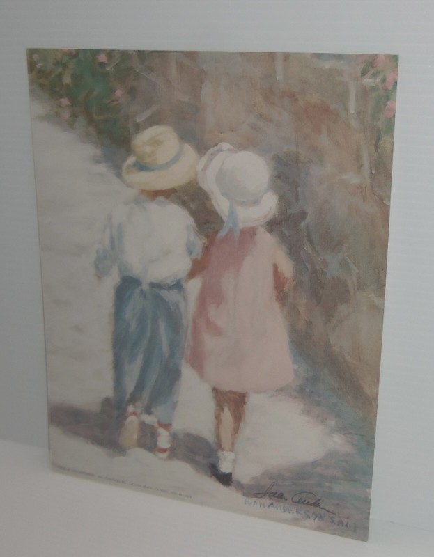 Vintage Rare Signed Print by Ivan Anderson "Secrets" gallery