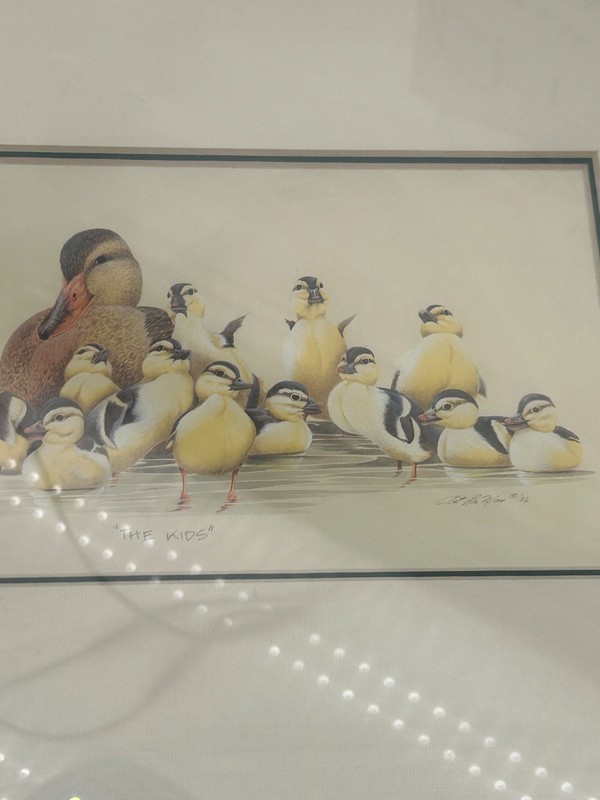 **“The Kids” 1987 SEWE Portraits in Wildlife Art LaMay 12 !/2 By 15 !/2 Inches** gallery