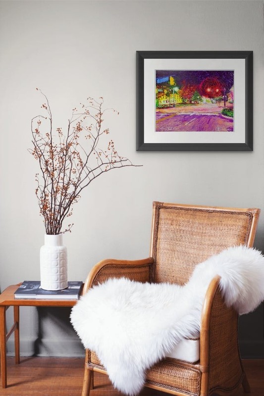 Downtown Jackson, TN Limited Edition 11x14 Linen Fine Art Print Signed #d /300 gallery