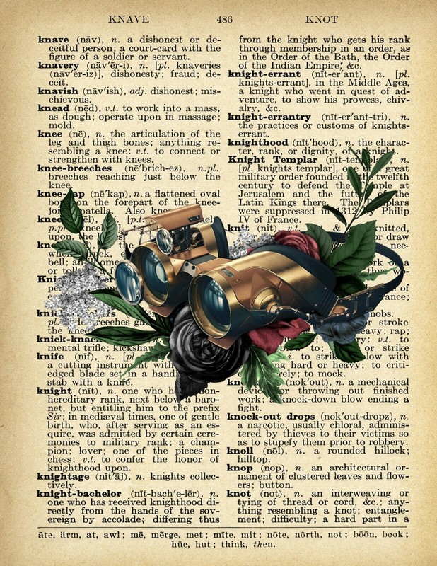 Set of 6 Steam Punk Mechanical Dictionary Art Prints Unframed 8" x 10" gallery