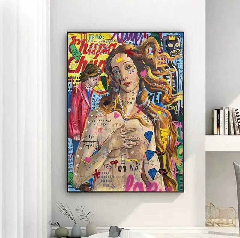 New Modern Canvas Print ‘The Birth of Venus’ 37*30in