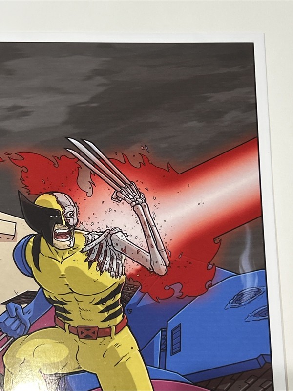 Wolverine X-Men Art Print by GCP Comics 8 1/2 X 11 High Quality Epson gallery