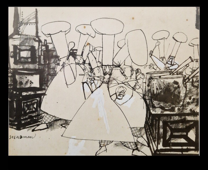 Ralph Steadman Signed Original Artwork See Description