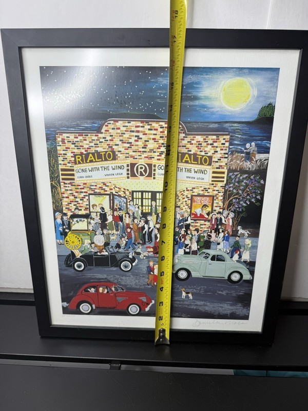 Friday Night At The Picture Show Artist Proof AP Deneille Spohn Moes Signed gallery