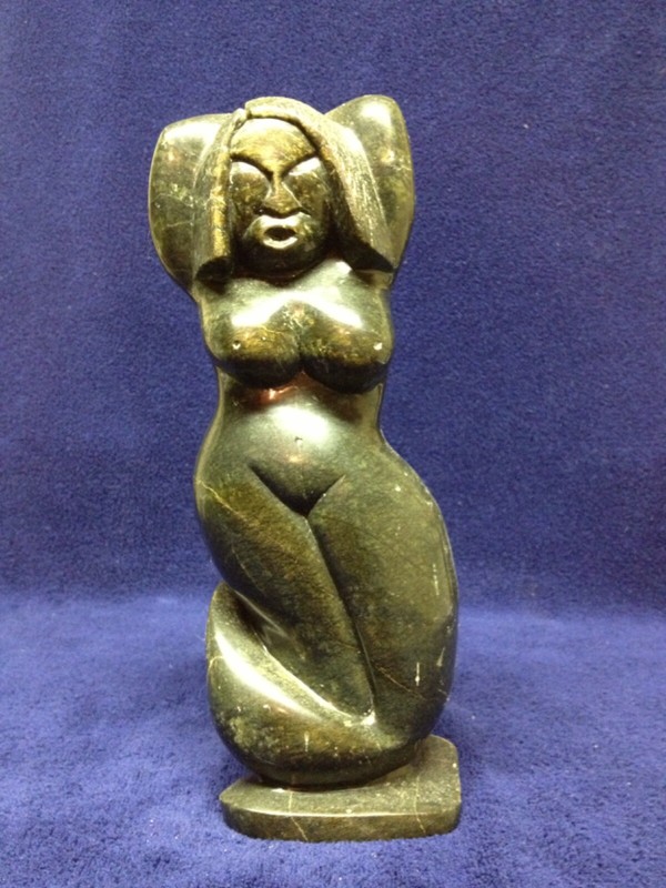 Inuit Sculpture by Omalluq Oshutsiaq (Cape Dorset, Nunavut) – Sedna