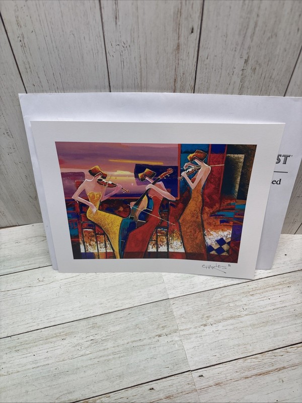 Charles Lee Seriolithograph Park West Gallery «Andante» Signed COA 7″ X 9 3/8″