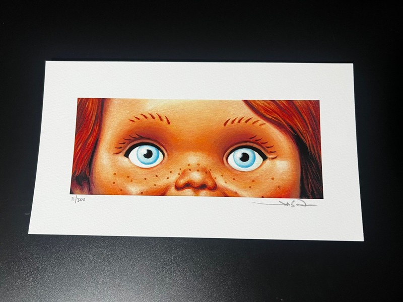 Child’s Play Jason Edmiston EWAF Eyes Without A Face Chuckie Good Guy Doll OOP