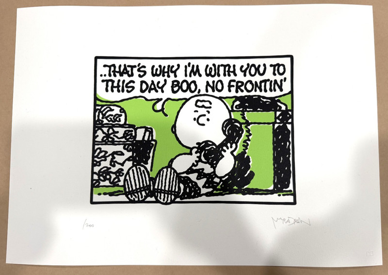 Mark Drew – No Frontin’ (METHOD MAN) A3 11.7″ x 16.5″ Limited Edition Art Print