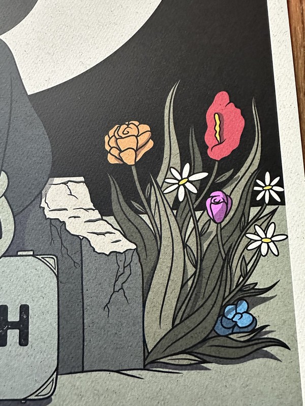 Death Mondo 18x24 Poster Ezra Brown Limited Edition Screen Print gallery