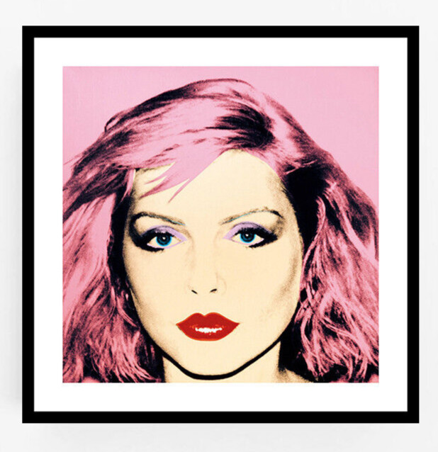 Andy Warhol - Debbie Harry, Giclee Print, Disco Glam Rock Music Blondie Poster