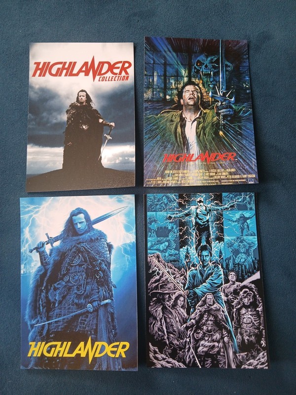 x4 Highlander A6 Picture Poster Prints Movie TV show Video Game