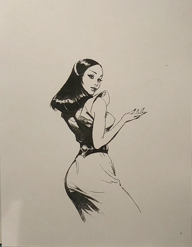 FRANK FRAZETTA DEINA DRAWINGS, ELEMENTS 9x11 O.O.A.K. 1970s PHOTSTATS, NEW, MINT gallery